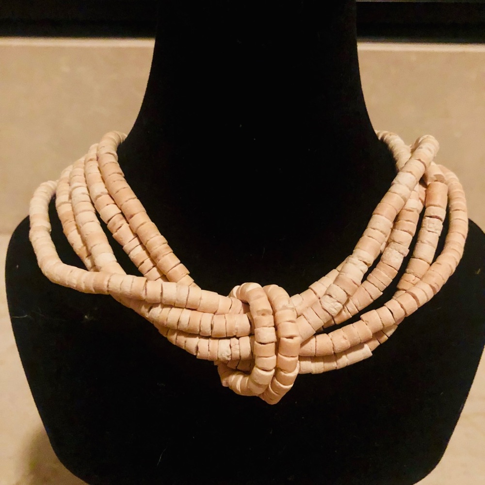 Wood Bead Necklace